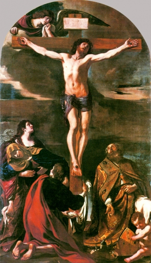 Guercino, The Crucifixion, 1624-25