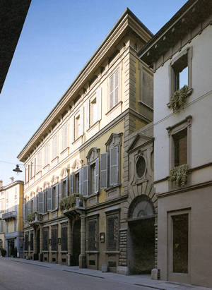 Facade on via San Pietro