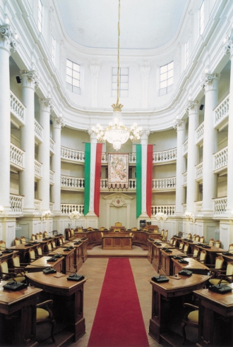 Sala del Tricolore, 1774-75, progetto di|...