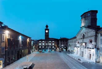 Piazza Grande dal balcone del Municipio