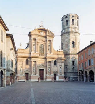 Facciata di San Prospero costruita da Gi|...